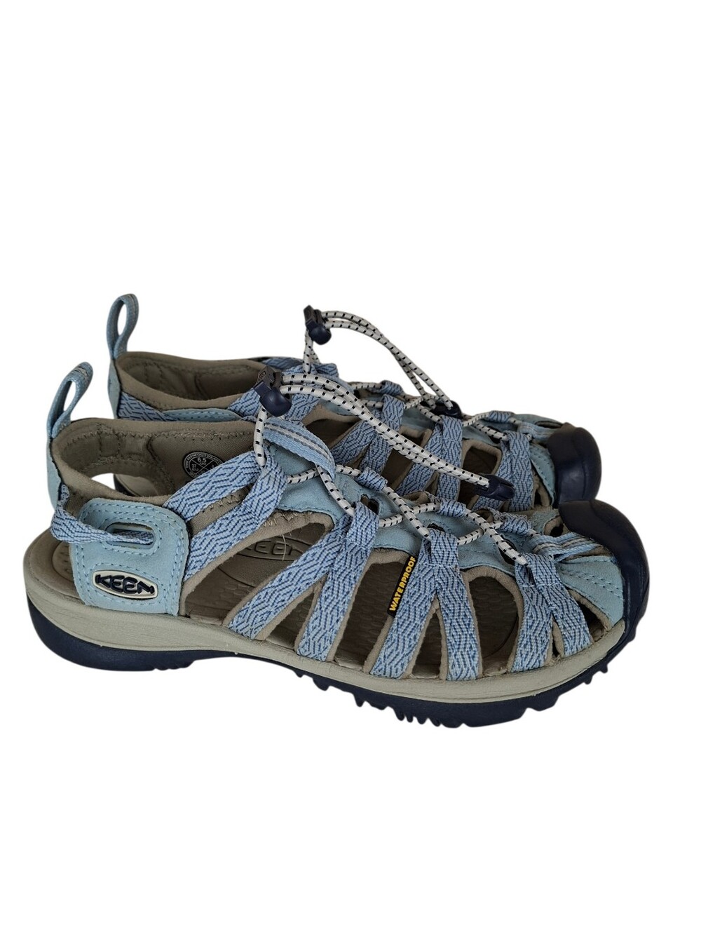 Keen Whisper Blue Sandals - Women's Size 6.5 Waterproof